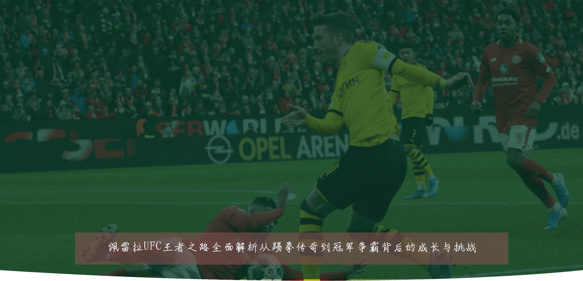 佩雷拉UFC王者之路全面解析从踢拳传奇到冠军争霸背后的成长与挑战